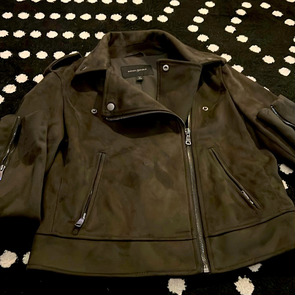 Banana Republic army green jacket